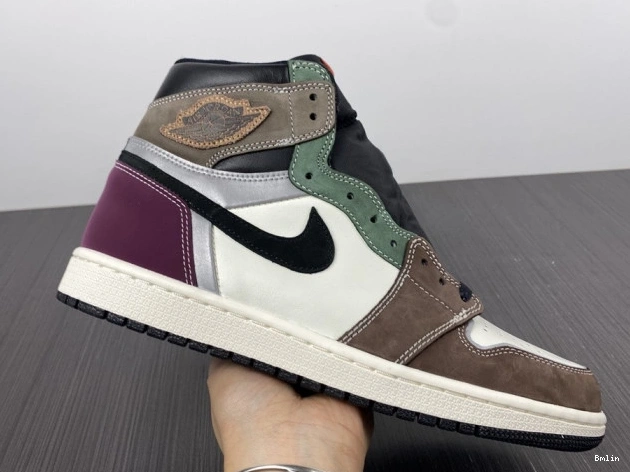 Bmlin Shoes Hand Jordan High Air OG 1 Crafted DH3097-001 0815